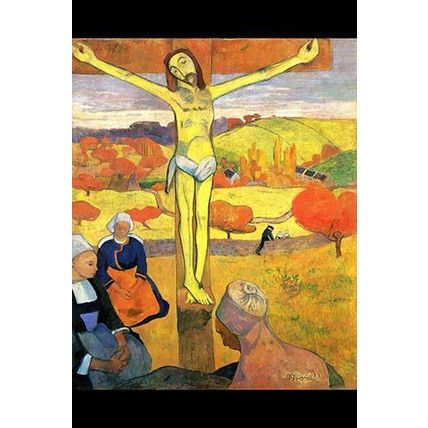 The Yellow Christ 12 x 18 Poster