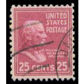 Used 829 25c William McKinley Just Clears M08103