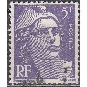 France 1951 Michel 901 O Cote (2008) 0.15 € Marianne de Gandon Cachet rond