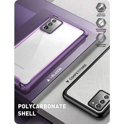 i-Blason Ares Clear Case for Galaxy Note 20 5G 6.7"-PURPLE-NEW-FAST SHIPPING