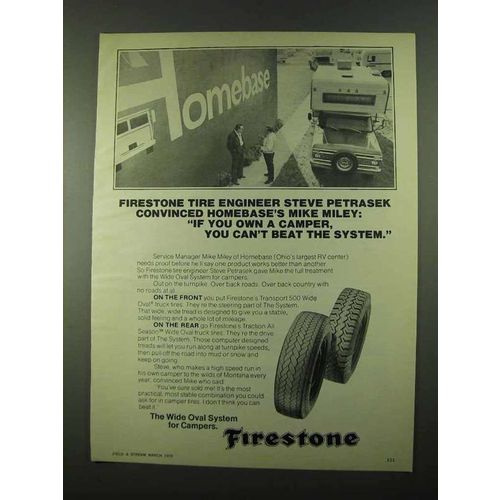 1974 Firestone Traction All Season Truck Tires Ad