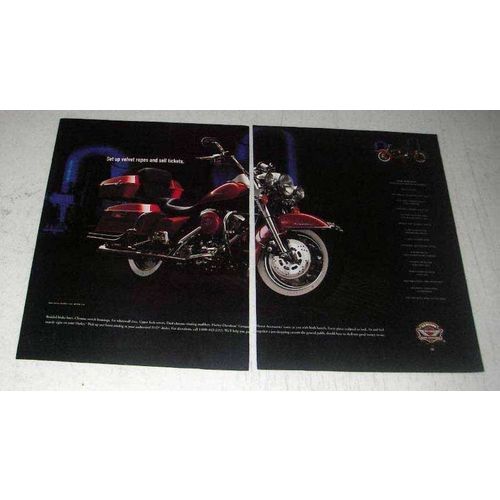 1998 Harley-Davidson FLHR Road King Motorcycle Ad