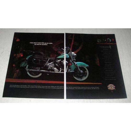 1998 Harley-Davidson FLSTC Heritage Softail Classic Ad