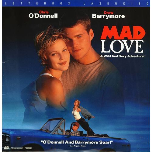 MAD LOVE LTBX DREW BARRYMORE LASERDISC RARE