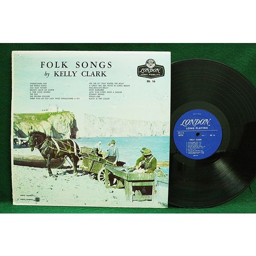 Kelly Clark - Folk Songs - EB 16 - NM