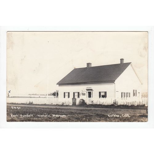 Fort Humboldt Historic Museum Eureka California USA Postcard CA 16