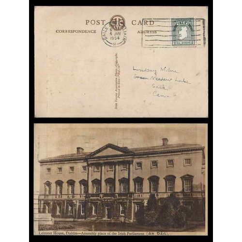 Ireland Postcard Slogan Cancel to Canada 1954