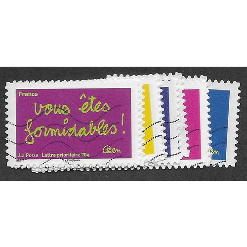 FRA 2011 (SET) 'WORDS OF BEN' (12v) FINE USED (EBID58-112)