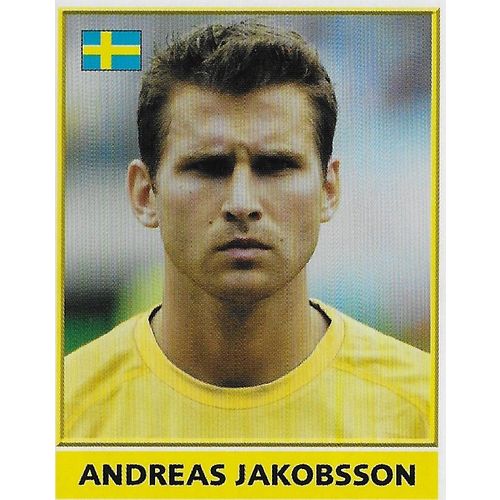 Merlin's ENGLAND 2004 Stickers: No.289 - Sweden's Defender: Jakobsson