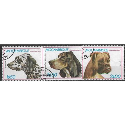 1979 3 different values - cancelled - ANIMAL DOG