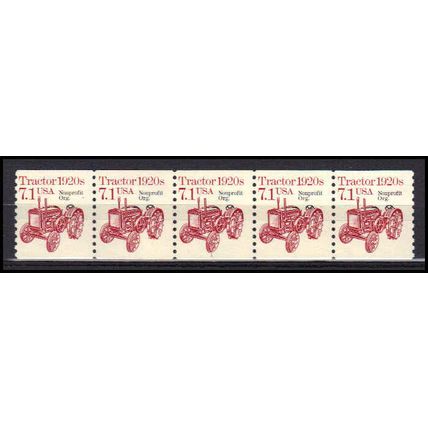 2127a 7.1c Tractor Fine MNH Dry Gum PNC 1/5 X0843