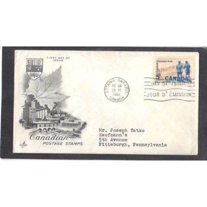 Art Craft 5c Columbo Plan (Cachet-Typed/A) CV01470