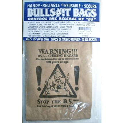 Bullshit Bags 8 pack