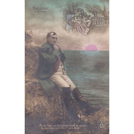 Napoleon St Helena Antique French Postcard