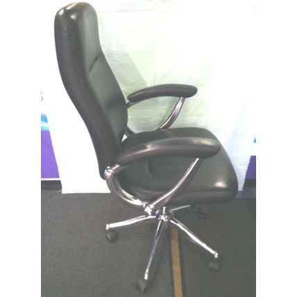 TC St Moritz CH1501 Black Executive Leather Chair