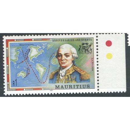 Mauritius stamps 1997 - R1 - La Perouse