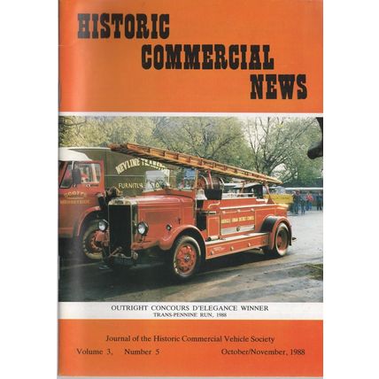 Historic Commercial News, Volume 3 No. 5 October 1988