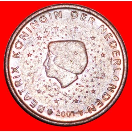 SILHOUETTE (1999-2013): NETHERLANDS ★ 2 EURO CENTS 2001!★LOW START★NO RESERVE