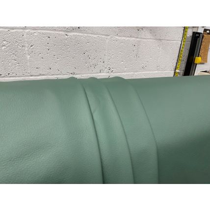 Italian Full Whole Leather Cow Hide Colour Lichen Green
