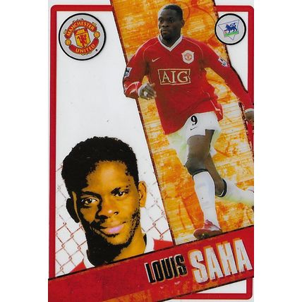 Topps PL I-Cards 2006/07 Collection: Manchester United, Saha