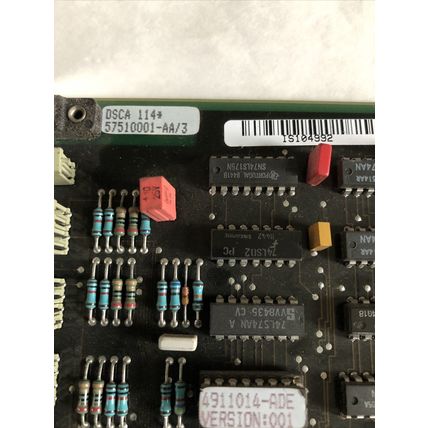 ABB DSCA 114 57510001-AA/3 BOARD,DSCA114 ABB 57510001-AA/3,ED,EE