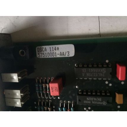 ABB DSCA 114 57510001-AA/3 BOARD,DSCA114 ABB 57510001-AA/3,ED,EE