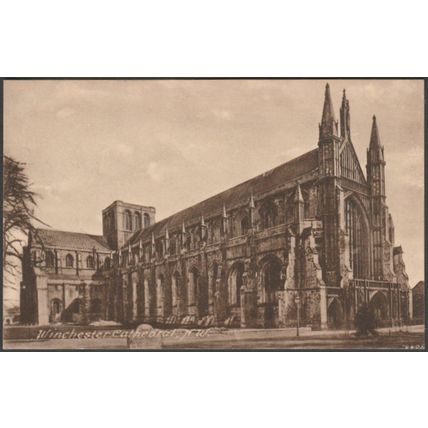 Winchester Cathedral, North West, Hampshire, c.1910s - Frith's Postcard