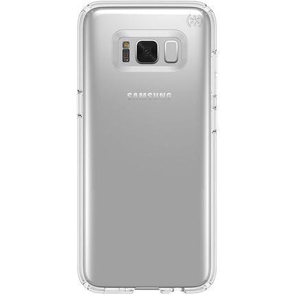 Speck Products Presidio - Case for Samsung Galaxy S8 Plus, Clear, One Size-NEW