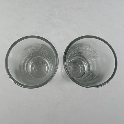 Tequila Hacienda Vieja Reposado Tall Shot Glass Shooter 4-1/4" SET Jigger Cissa