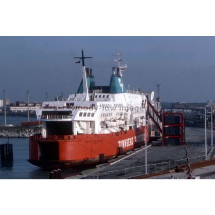 SL0842 - Townsend Thoresen Ferry - Herald of Free Enterprise - photograph 6x4