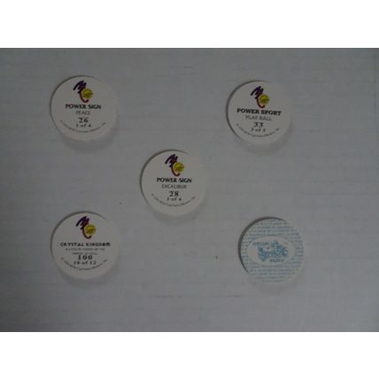 Milk Cap - Power Slammer Caps, Jurassic Dyno Promo Poster 1992