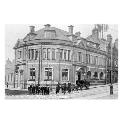 pt2540 - The Post Office , Rotherham , Yorkshire - print 6x4