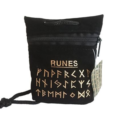 Rune Stones - Bag of 25 Runes Amethyst Sodalite Onyx Quartz Carnelian Aventurine
