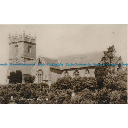 R092004 Godshill Church. I. W. Sweetman. Sunshine. No 8998. RP