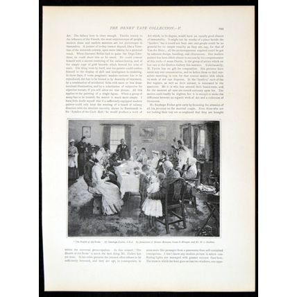 HEALTH OF THE BRIDE 1893 Stanhope Alexander Forbes PRINT