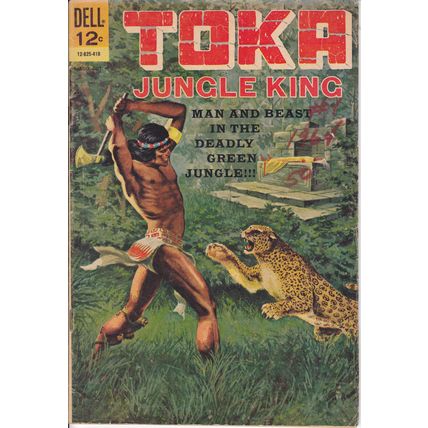 POSTFREE - 1964 DELL Comic - TOKA JUNGLE KING 1 Only £4.99 POSTFREE Inca Legend
