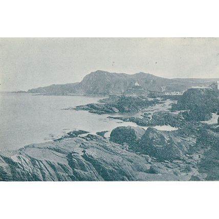 Hillsborough From Capstone Parade Ilfracombe / A Rough Sea 1900 Antique Print