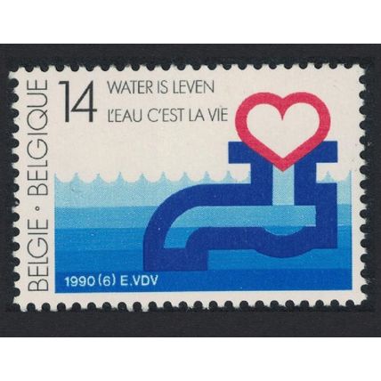 Belgium National Water Supply 1990 MNH SG#3019