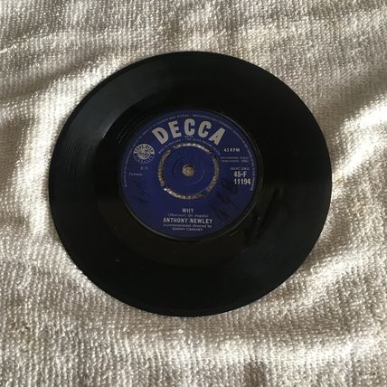 ANTHONY NEWLEY - Why - Anything you wanna do - F.11194