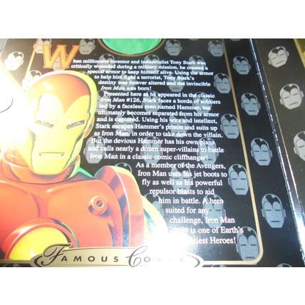IRON MAN Famous Covers, Toy Biz/Marvel Comics, 1998!! MIB! $25.00 OBO!!