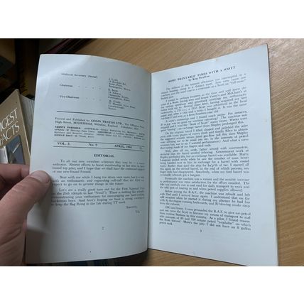 RARE* APRIL 1964 "YOWL" JOURNAL OF THE SCOTT OWNERS CLUB PAPERBACK BOOK (LL)