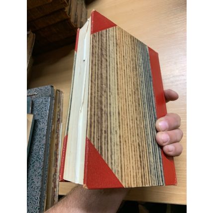RARE* 1940 "BONNIERS KONVERSATIONS LEXICON" THICK VINTAGE HARDBACK BOOK (P7)