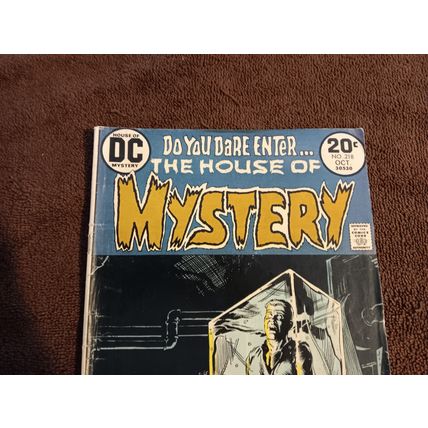 Bronze Age DC Comic 20 Cent # 218 House Of Mystery 5.5- FN- Condition 1973