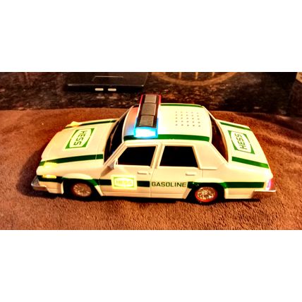 Hess Patrol Car 1993 Flashing Lights Dual Sound Siren W/Box 10 1/2" Long Working