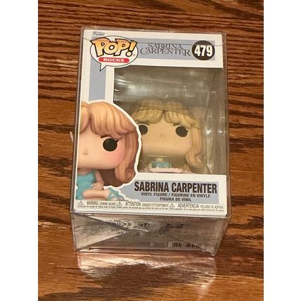 Funko Pop! Rocks - Sabrina Carpenter #479 Vinyl Figure (Box & Protector)