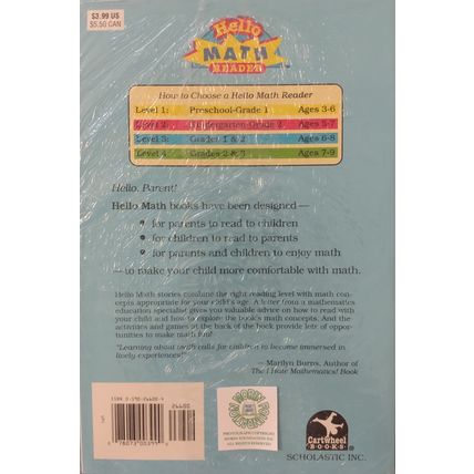 3 PACK HELLO MATH READER LEVELS 2/3 SLOWER THAN A SNAIL LEMON & ICE BIGGEST FISH