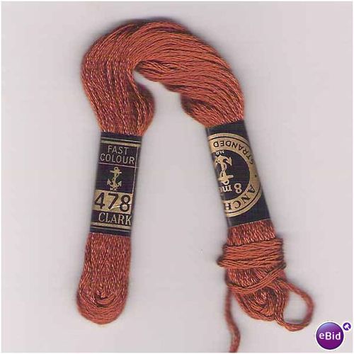 Anchor Stranded Cotton Thread Number 478 Embroidery Floss