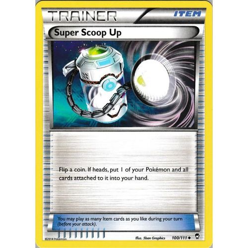 Pokemon XY Furious Fists 100/111 Super Scoop Up