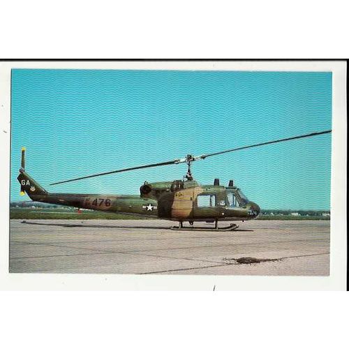 Aviation BELL UH-1P HUEY Postcard by Mastercraft (133)