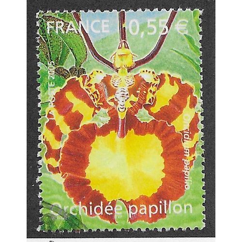 FRA 2005 55c 'ORCHIDS' FINE USED (EBID56-071)